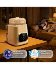 Momcozy buteliukų plovykla kleanpal pro su sterilizavimo ir džiovinimo funkcija.