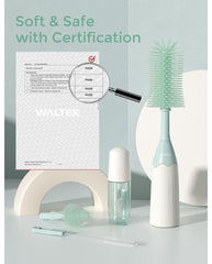 Momcozy buteliukų ir žindukų šepetėlių rinkinys Push-Press