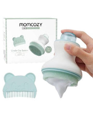 Momcozy kūdikio galvos plovimo rinkinys su talpa šampūnui ir putų pompa
