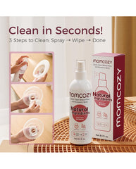 Momcozy nešiojamų pientraukių purškiamas valiklis