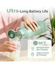 Momcozy įkraunamas motinos pieno ir vandens šildytuvas.