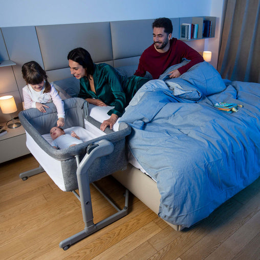 Lovytė Chicco Next2Me Magic Evo, Dark Grey