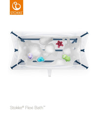 STOKKE vonelė FLEXI BATH Transparent Blue