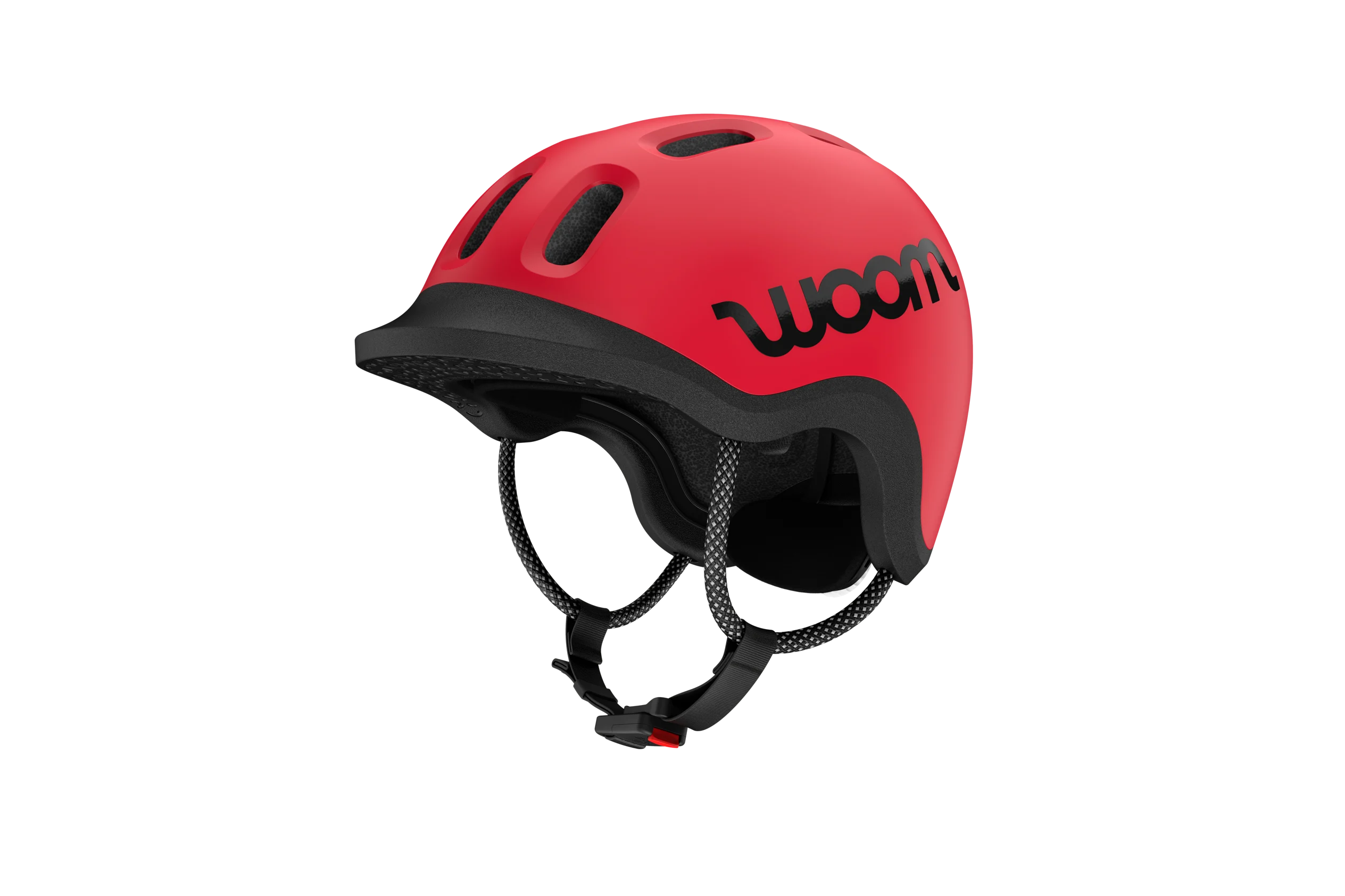 Dviratininko šalmas WOOM kids - 53-57 cm (M) -Red