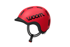 Dviratininko šalmas WOOM kids - 53-57 cm (M) -Red