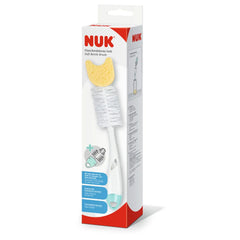 NUK 2in1 buteliukų šepetys su kempinėle