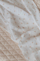 BAMBOOM patalynės komplektas 75x100cm, 40x30cm,  Roseschip