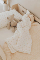 BAMBOOM patalynės komplektas 75x100cm, 40x30cm,  Roseschip