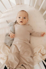 BAMBOOM muslino vystyklai 3vnt. 70x70, Lily / Off White / Brazilian Sand