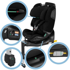 Automobilinė kėdutė Maxi Cosi Emerald 360 Pro i-size 0-36 kg. Authentic Black