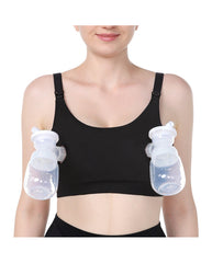 Momcozy elektrinio pientraukio laisvų rankų liemenėlė, XL dydis, juoda YN08