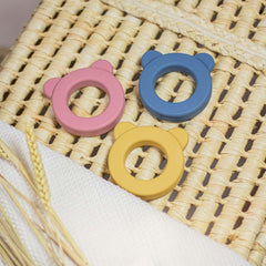 PETITE&MARS Kramtukas su barškučiu Beary 0m+