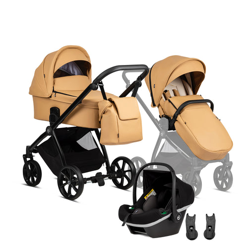 Tutis Mio Leather kūdikių vežimėlis 3in1 (038)