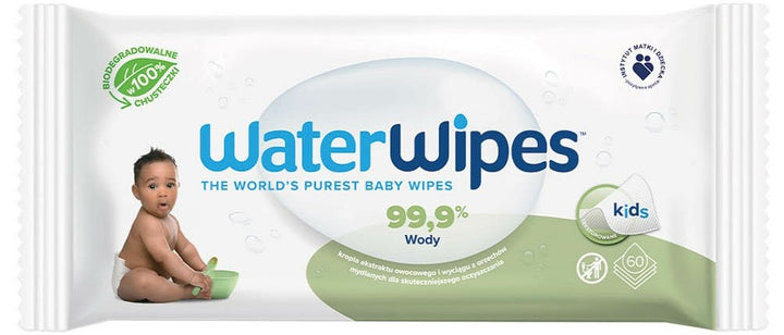 WaterWipes drėgnos tekstūrinės servetėlės 60vnt