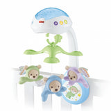 Fisher-Price muzikinė karuselė 3in1 Butterfly Dreams