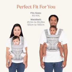 Ergobaby nešioklė Omni 360 Cool Air mesh - pearl grey