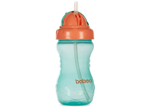 Baboo gertuvė su silikoniniu šiaudeliu, 360ml, 9+ mėn