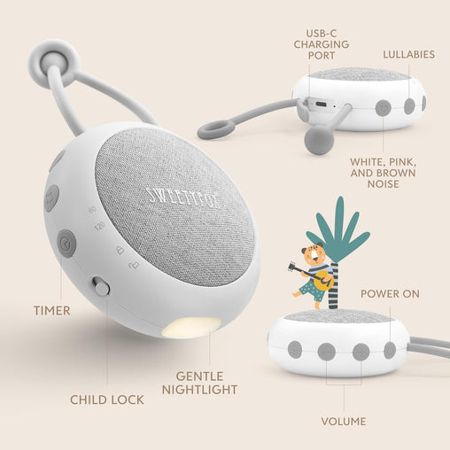 SweetyFox baltojo triukšmo kolonėlė