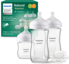 Philips Avent stiklinių buteliukų dovanų rinkinys SCD878/11