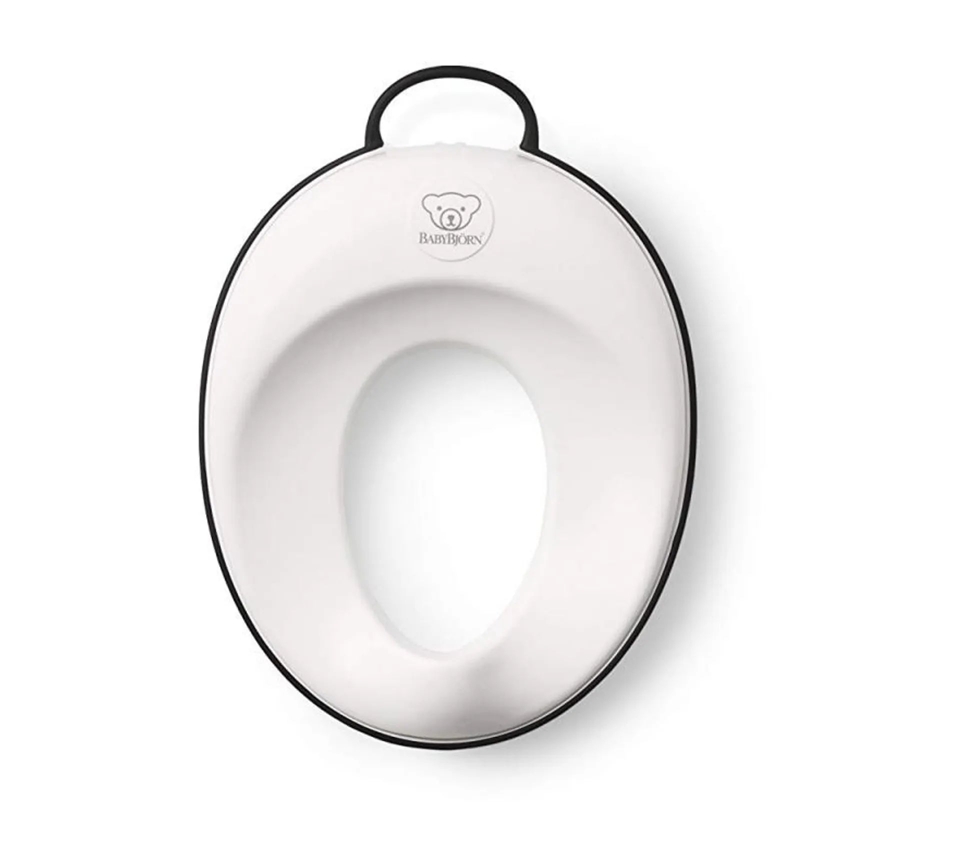BABYBJÖRN - Mokomasis WC dangtis - Spalva - White / Black