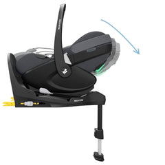 Automobilinė kėdutė Maxi Cosi Pebble 360 Pro² i-Size 0 -13kg - Spalva - Twillic Graphite