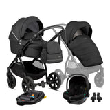 Noordi Fjordi 4in1 Black (815)+ Noordi Terra i-Size autokėdutė ir Isofix bazė