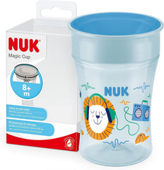 NUK Magic Cup gertuvė 230 ml Blue Hedgehog