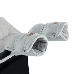 Žieminės pirštinės ant vežimėlio PETITE&MARS Jasie - Quiet Grey