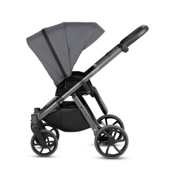 Tutis Uno6+ universalus vežimėlis kūdikiams 4in1 (169)) + Tutis Elo Lux i-Size autokėdutė ir Isofix bazė