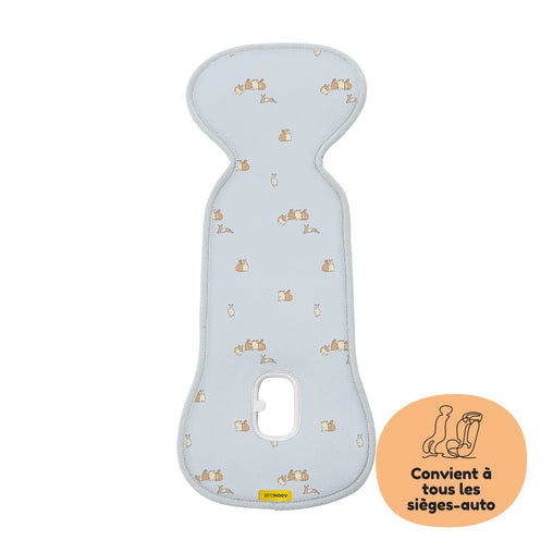 Aeromoov aušinimo įdėklas autokėdutei - Spalva - Bunny (0+group)