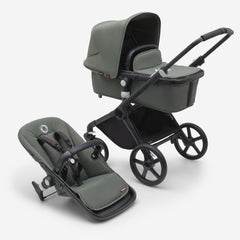Bugaboo Fox Cub 2in1 - Black/Forest Green