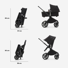 Bugaboo Fox Cub 2in1 - Black/Stormy Blue