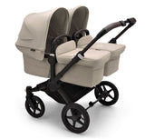 Bugaboo Donkey 5 Twins vežimėlis dvynukams - Spalva - Black - Desert Taupe - Desert Taupe