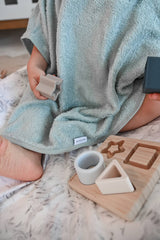 BAMBOOM bambuko - silikono dėlionė Star, Blue