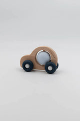 BAMBOOM medinė - silikoninė mašinėlė, Blue