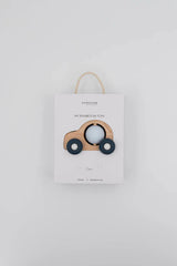 BAMBOOM medinė - silikoninė mašinėlė, Blue