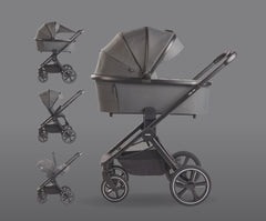 Pericles Crios 4.0 lopšys - Grey