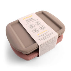 Filibabba kūdikių maisto šaldiklio formelės 4 × 65 ml – 2 vnt. pakuotė – Rose Mix