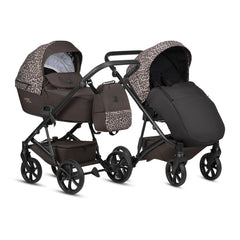 Tutis Viva6+ Wild Moca Edition universalus vežimėlis kūdikiams 2in1 (322)