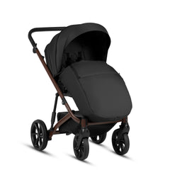 Tutis Viva6+ universalus vežimėlis 4in1 (070) + Tutis Elo Lux i-Size autokėdutė