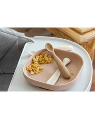 Beaba silikoninė dugnu prilimpanti lėkštė, cotton candy