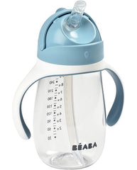 Beaba gertuvė su šiaudeliu, 300 ml, windy blue