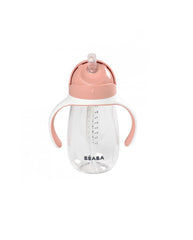 Beaba gertuvė su šiaudeliu, 300 ml, old pink