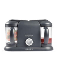 Beaba Babycook Plus trintuvas-garintuvas 4in1, dark grey