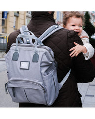 Beaba mamos kuprinė, Wellington heather grey