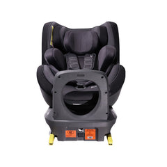 Automobilinė kėdutė Sperber-Fix 360° i-size 40-105cm - Spalva - Pearl Black