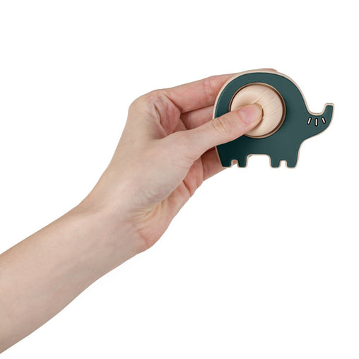 „Petite&Mars Elephant Edwin“ kramtukas 6 mėn.+(misty green)