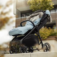 Universalus žieminis vokelis - miegmaišis į vežimėlį PETITE&MARS 4in1 Arctic - Mocha Mousse