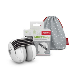 Muffy Baby Rose triukšmą slopinančios ausinės kūdikiams - Grey