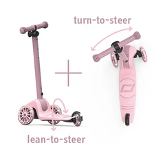 Scoot and Ride Paspirtukas Highwaykick 3S - rožinis